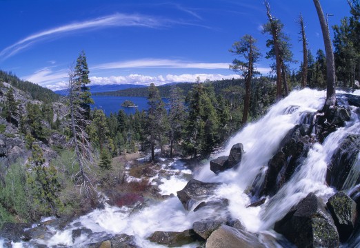 Spring Cascade, Emerald Bay,